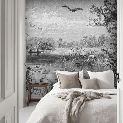 Papel Mural Hanna Gris