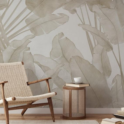 Papel Mural Hojas de plátano