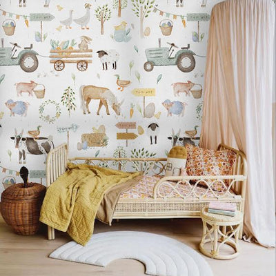 Papel Adhesivo Little Farm (Decovinil)