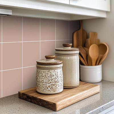Mini azulejos Blush Pink