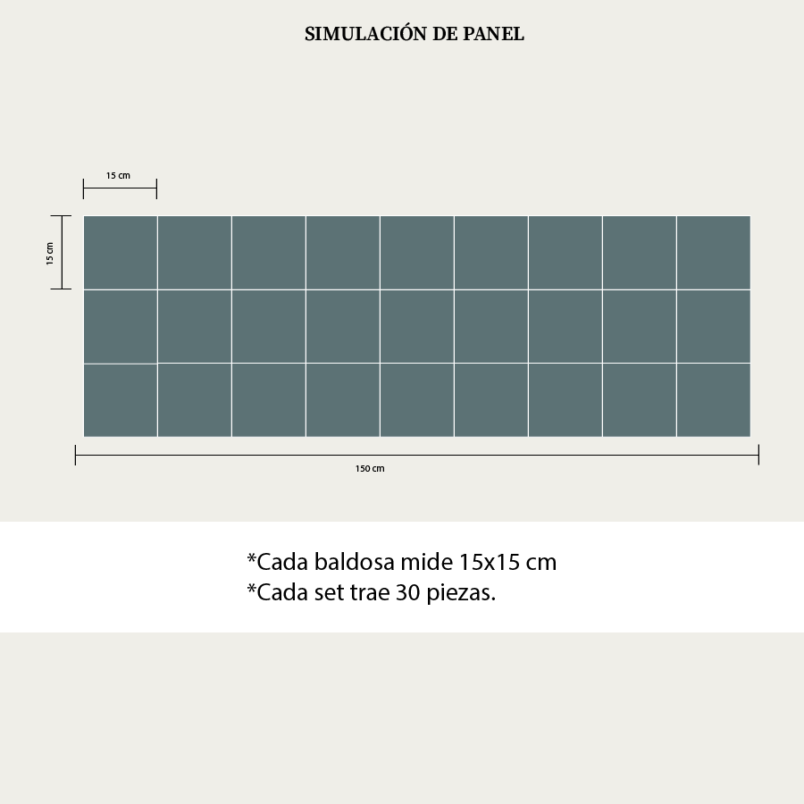 Mini azulejos Hale Navy