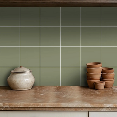 Mini azulejos Olive