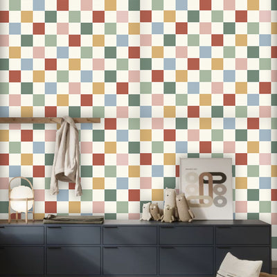 Papel Adhesivo Cuadros (Decovinil)