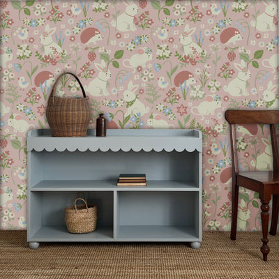 Papel Adhesivo Woodland rosa (Decovinil)