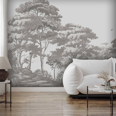 Papel Mural Santuario gris