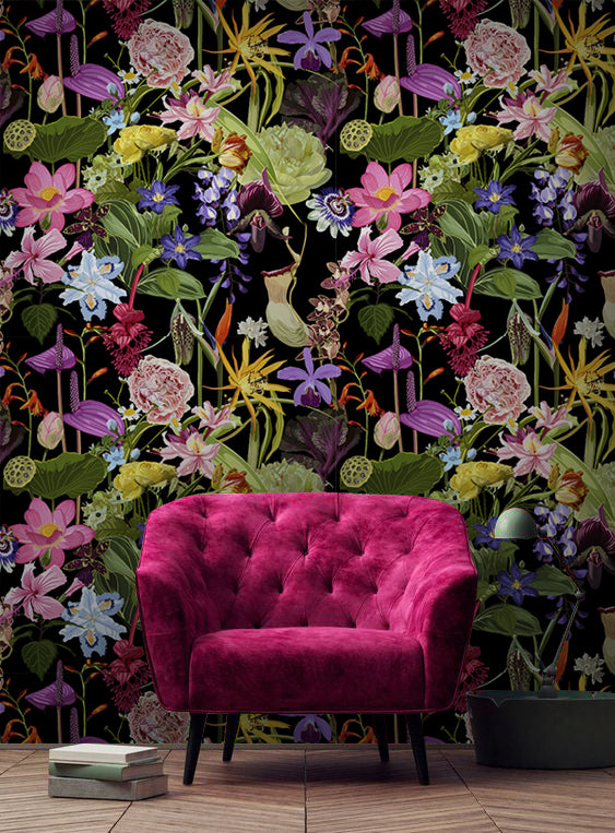 Papel Adhesivo Sinfonía floral (Decovinil)