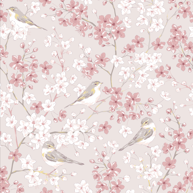 Papel Adhesivo Primavera Rosa (Decovinil)