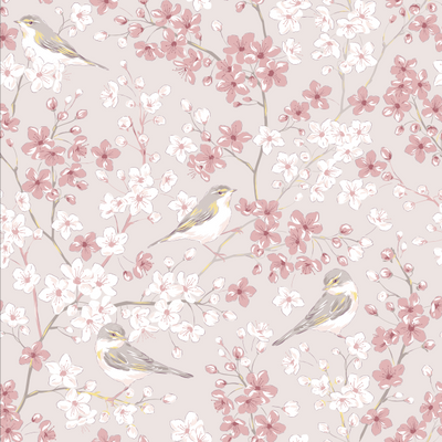 Papel Adhesivo Primavera Rosa (Decovinil)