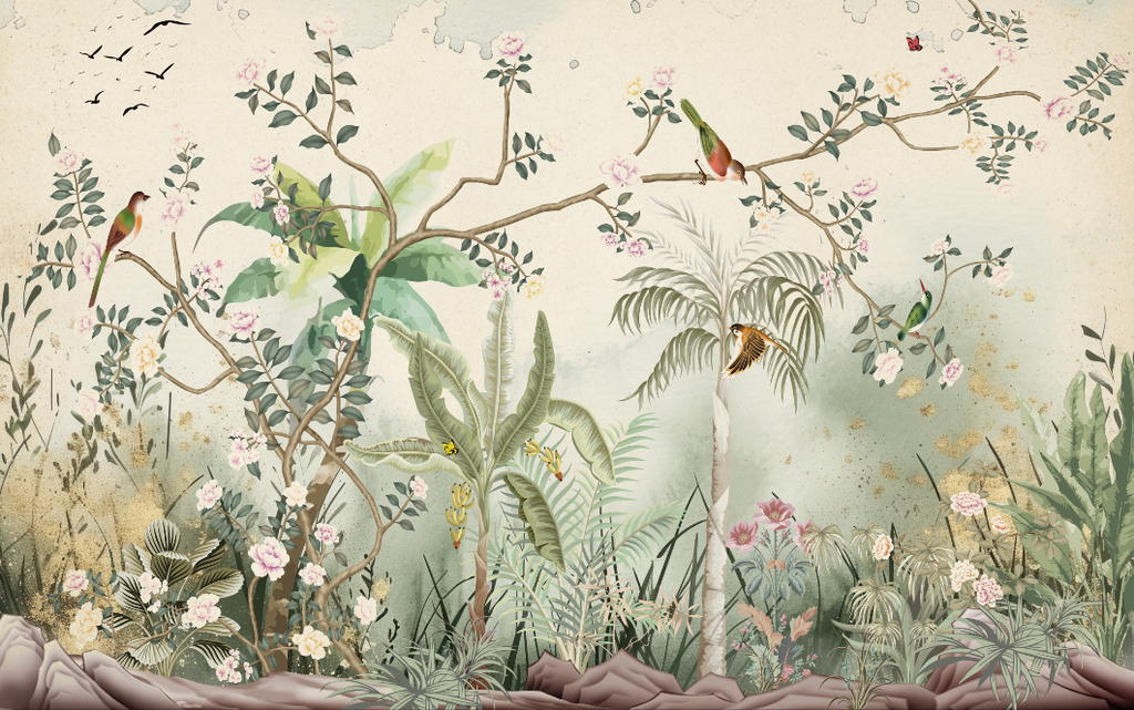 Papel Mural Jardín secreto