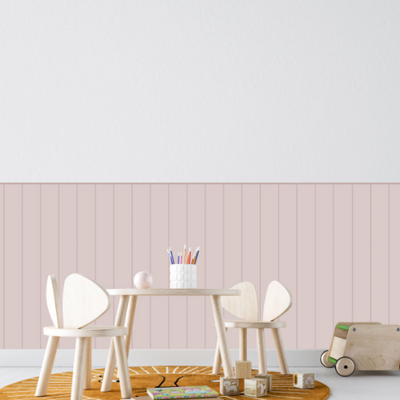 Sticker Moldura listada Rosa