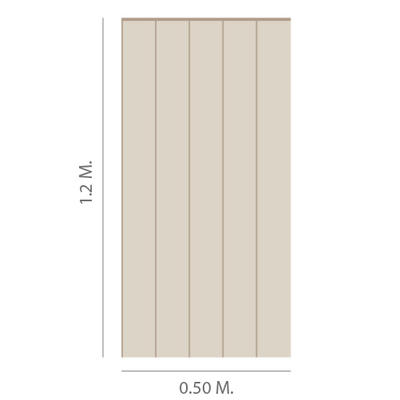 Sticker Moldura listada Rosa