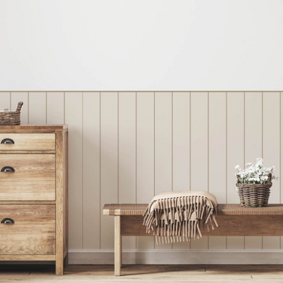 Sticker Moldura listada Beige