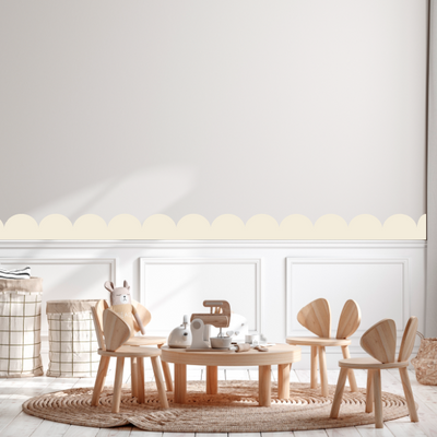 Cenefa adhesiva vainilla