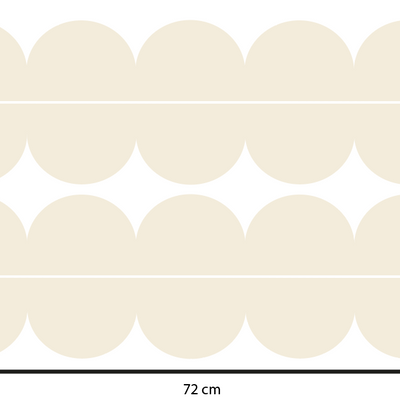 Cenefa adhesiva vainilla