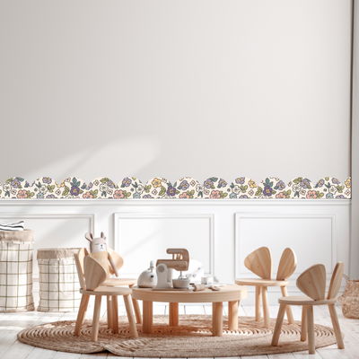 Cenefa adhesiva Liberty beige