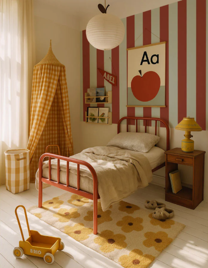 Papel mural lineas (Ármalo a tu pinta, variedad de colores)