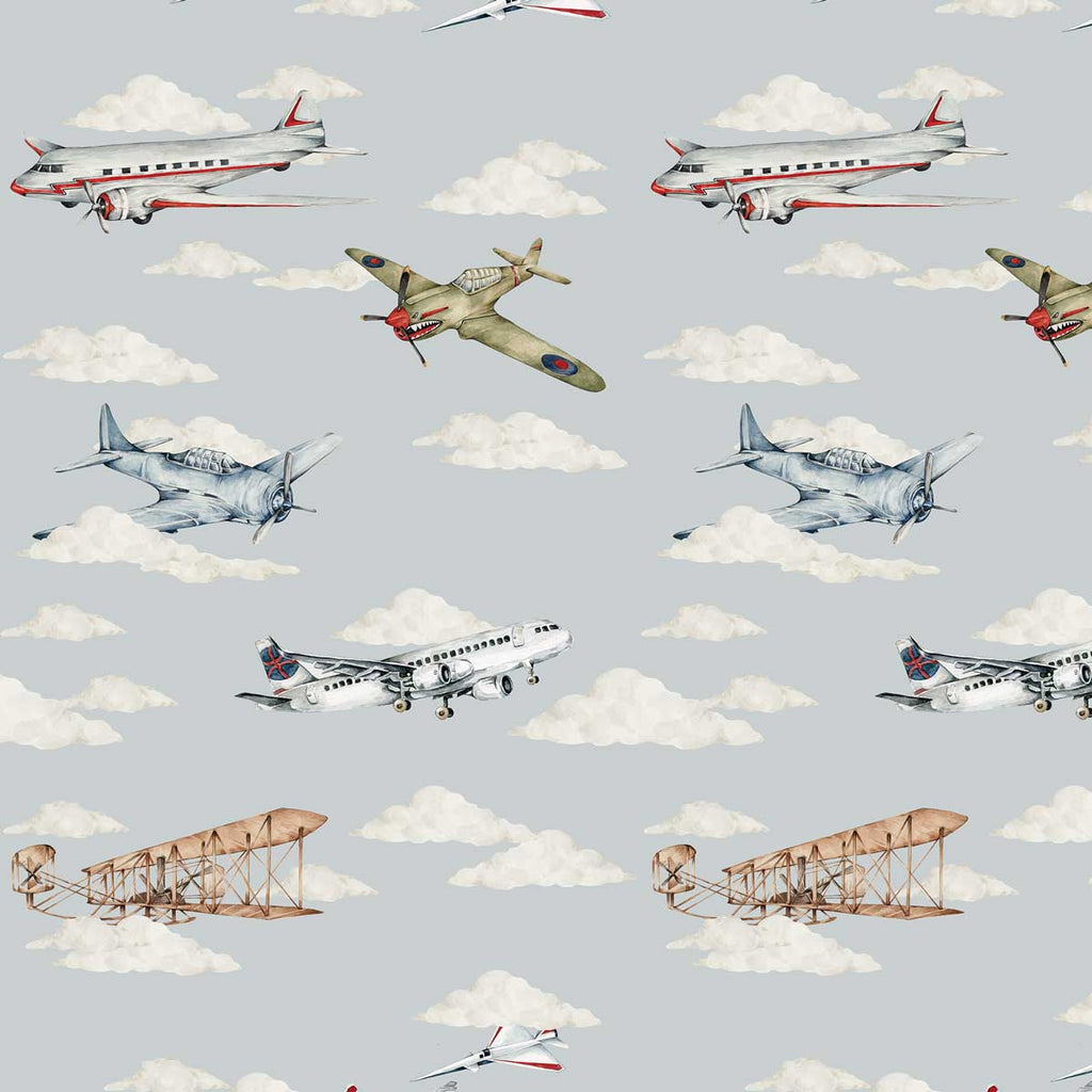 Papel Adhesivo Aviones (Decovinil)