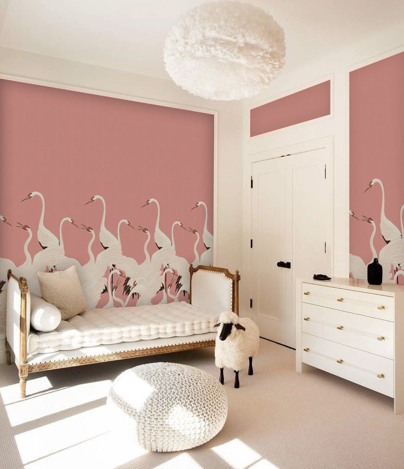 Papel Adhesivo Grullas (Decovinil)