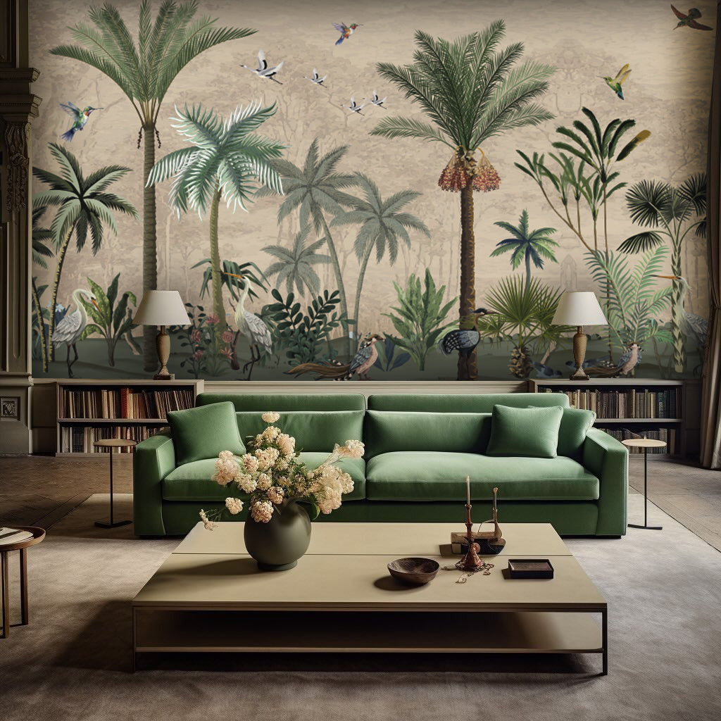 Papel Adhesivo Paraíso tropical (Decovinil)