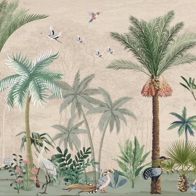 Papel Adhesivo Paraíso tropical (Decovinil)