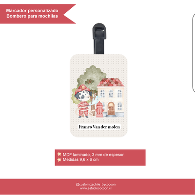 Marcadores de Mochilas