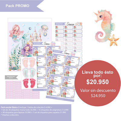 Pack escolar básico