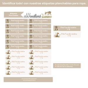 Etiquetas PLANCHABLES ROPA