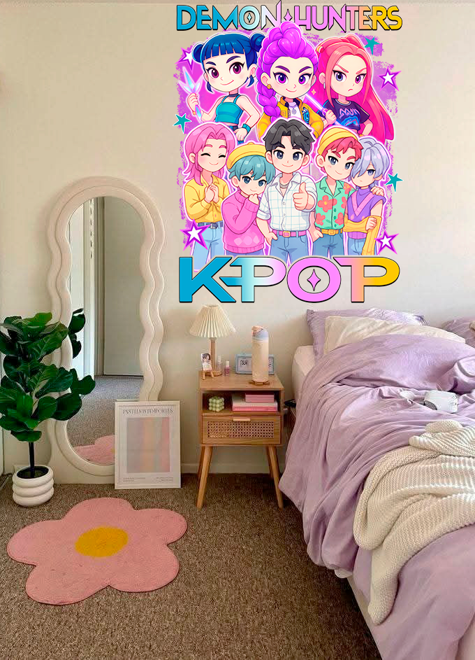Sticker mural K-Pop D Huntrix 2
