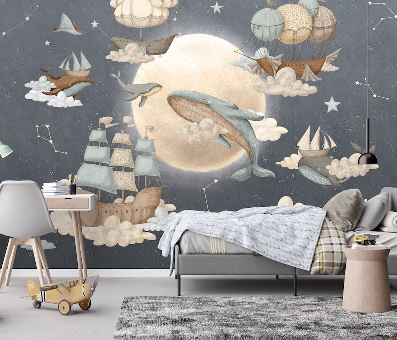 Papel mural Ballenas