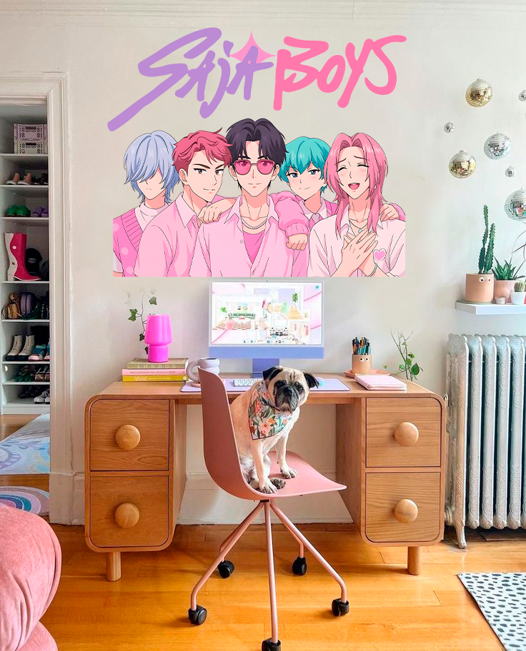 Sticker mural K-Pop D Huntrix 4