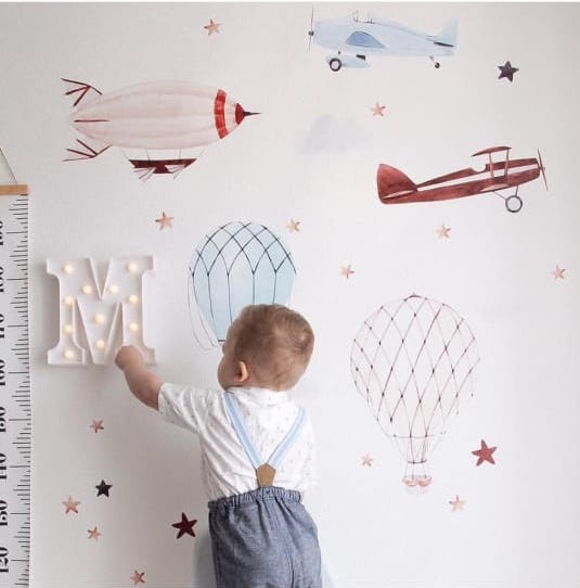 Set de Stickers Avioncitos