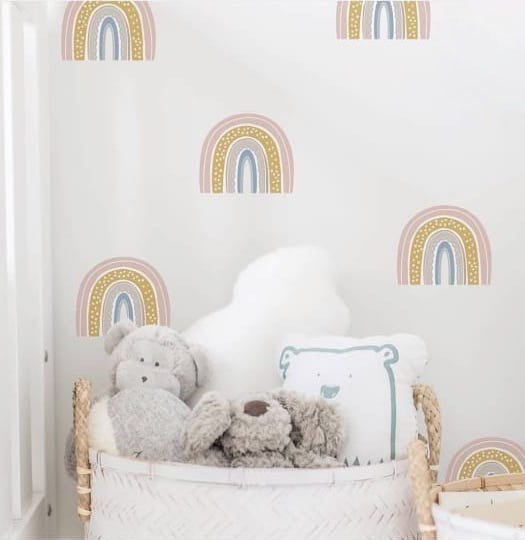 Set de Stickers Arcoíris