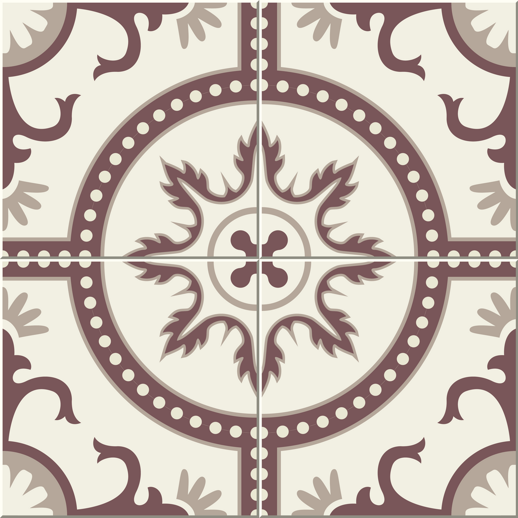 Azulejo Adhesivo Caprice flower