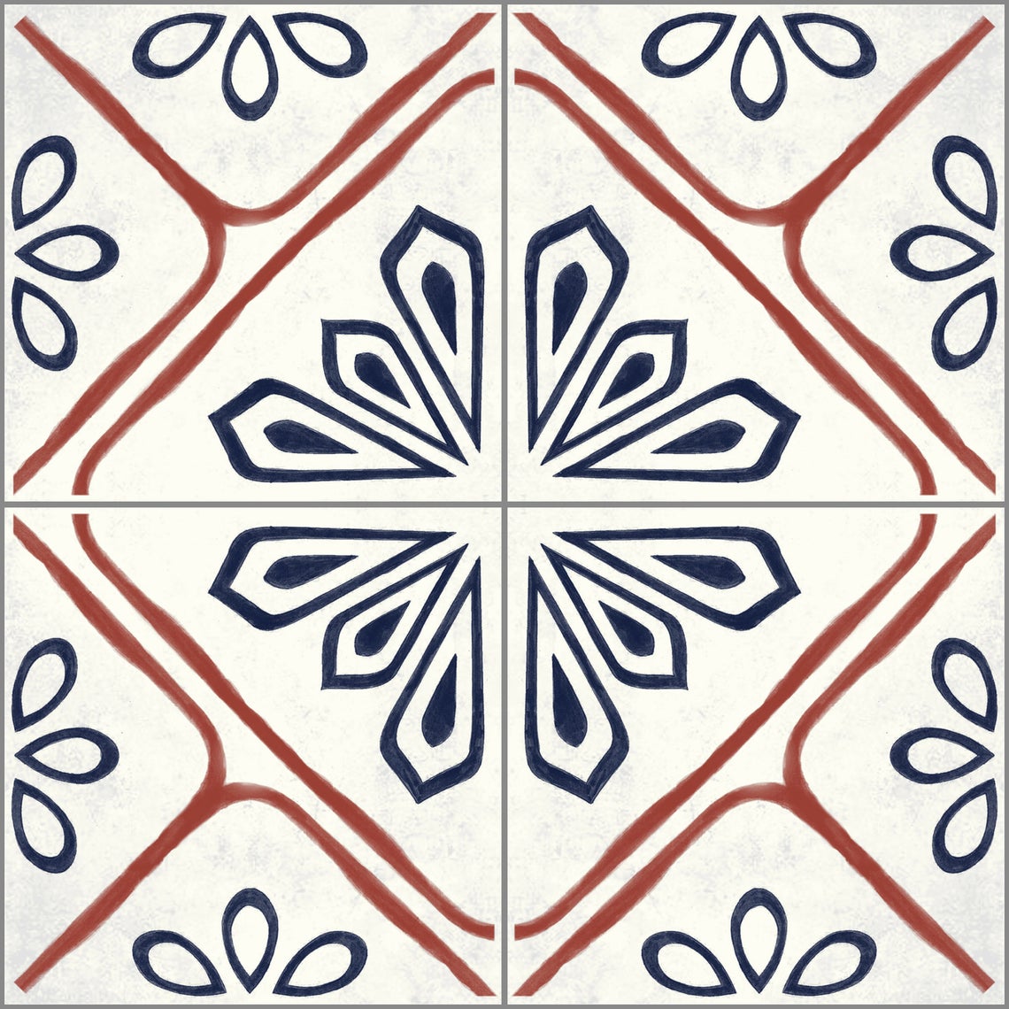 Azulejo Adhesivo Cotto rosso