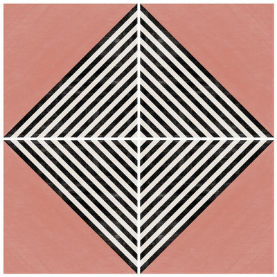 Azulejo Adhesivo Rose Geometric