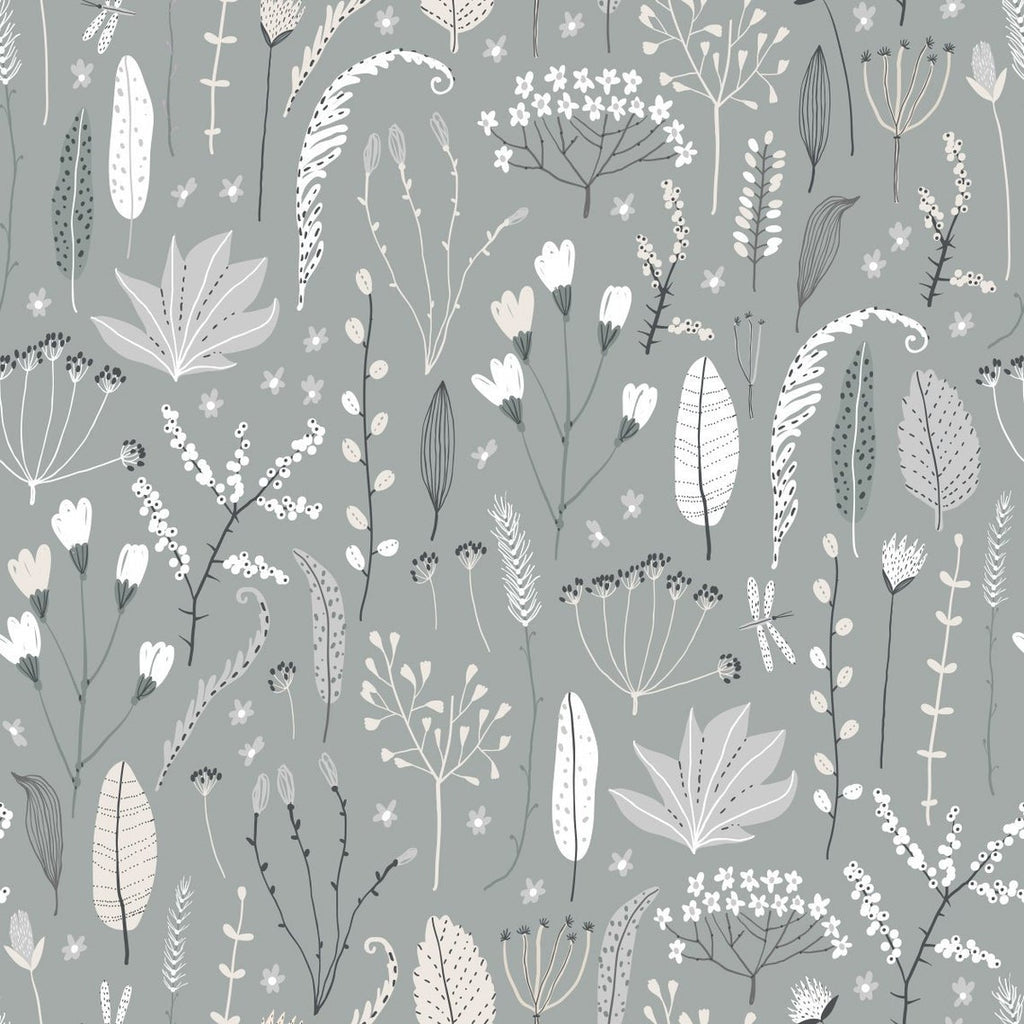 Papel Mural Dora Gris