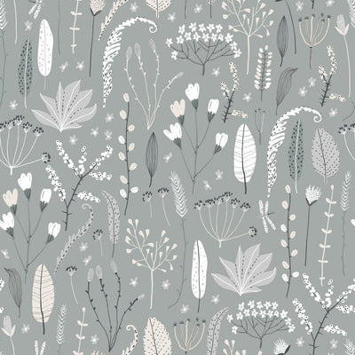 Papel Mural Dora Gris