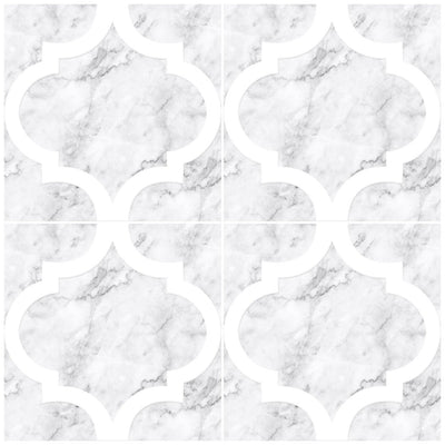 Azulejo White Marble