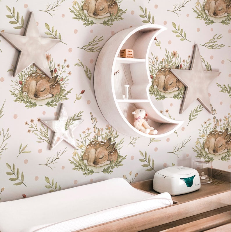 Papel Mural Baby Deer