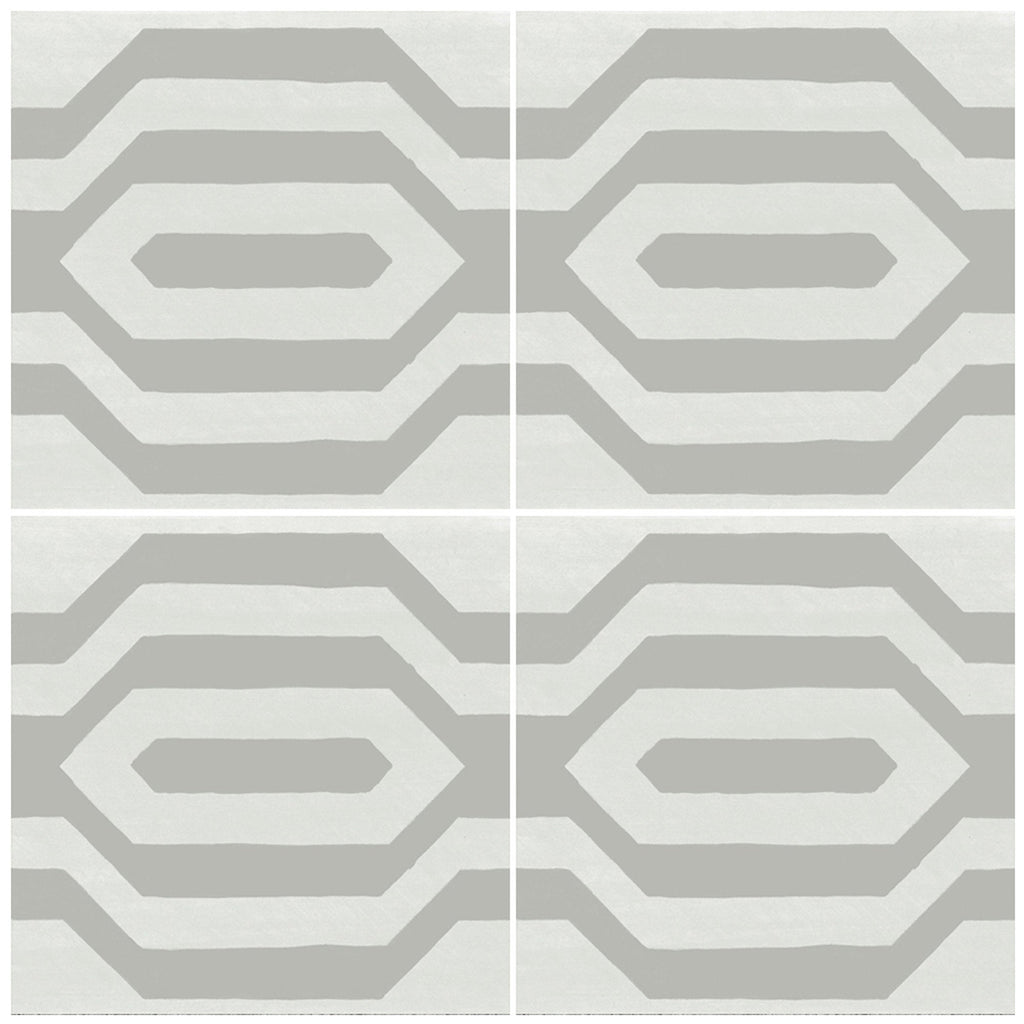 Azulejo Adhesivo Geo Grey