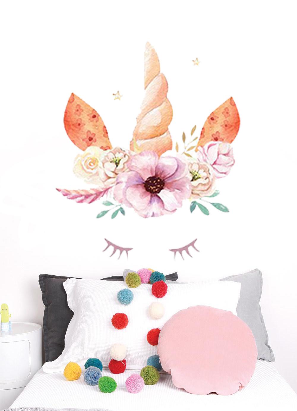 Cabecero unicornio