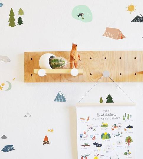 Set de Stickers Camping