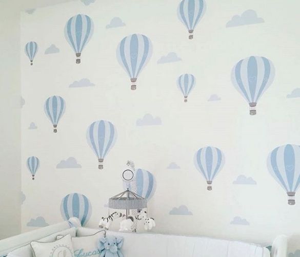Set de Stickers Globos y Nubes