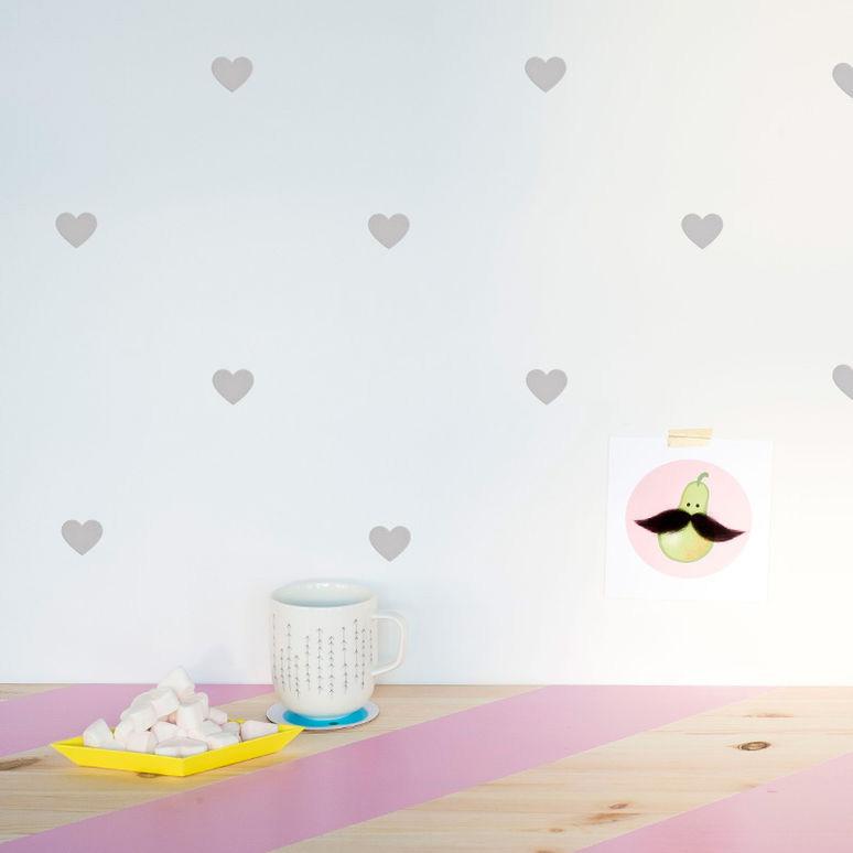 Set de Stickers Corazones