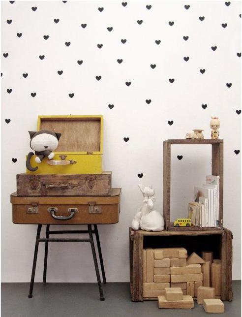 Set de Stickers Corazones