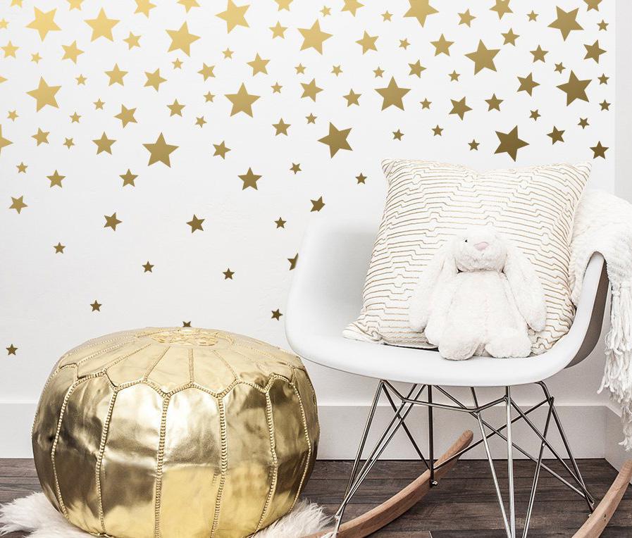 Set de Stickers Estrellas un color