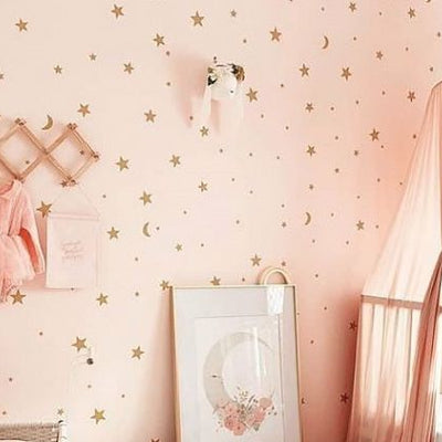 Set de Stickers Estrellas y Luna