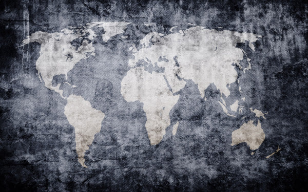 Papel Mural Mapa Mocca