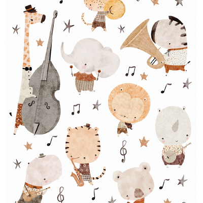 Lámina Decorativa Jungle Jazz