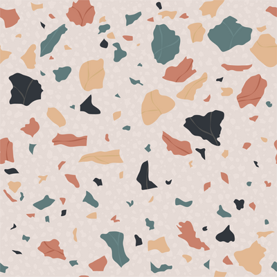 Azulejo Adhesivo Terrazo anthracite